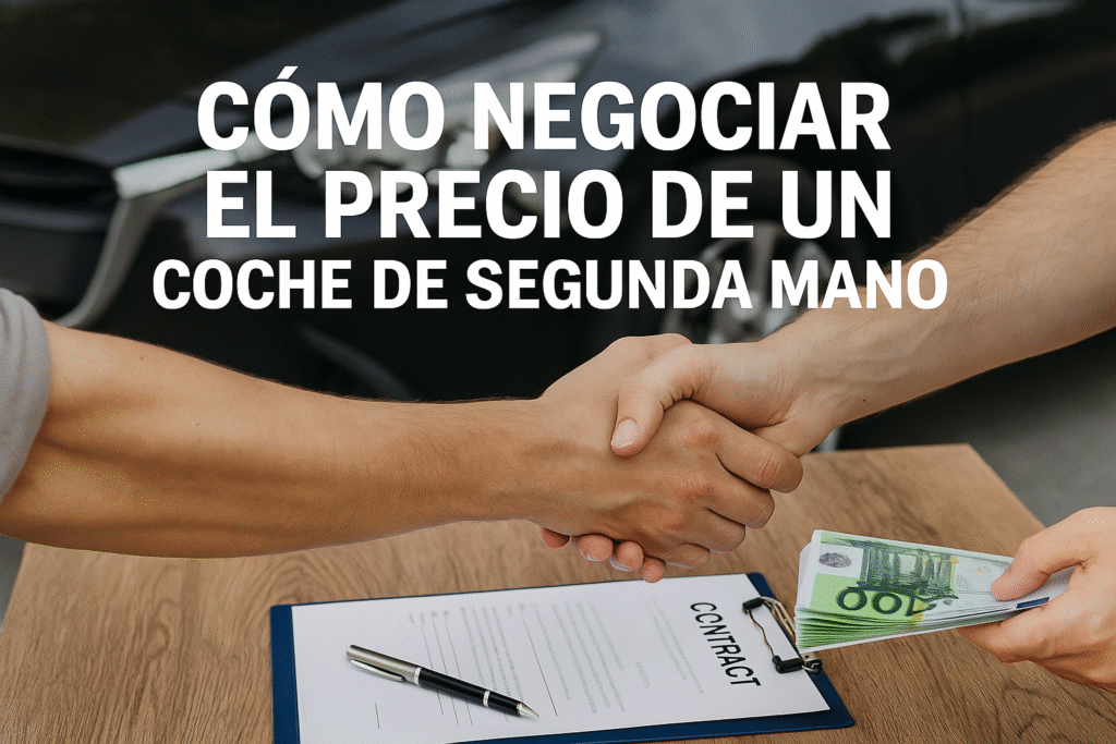 Cómo negociar el precio de un coche de segunda mano como un profesional
