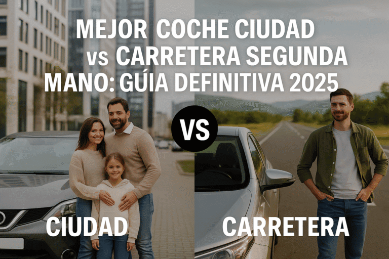 Comparativa mejor coche ciudad vs carretera segunda mano: guía Chevicars 2025
