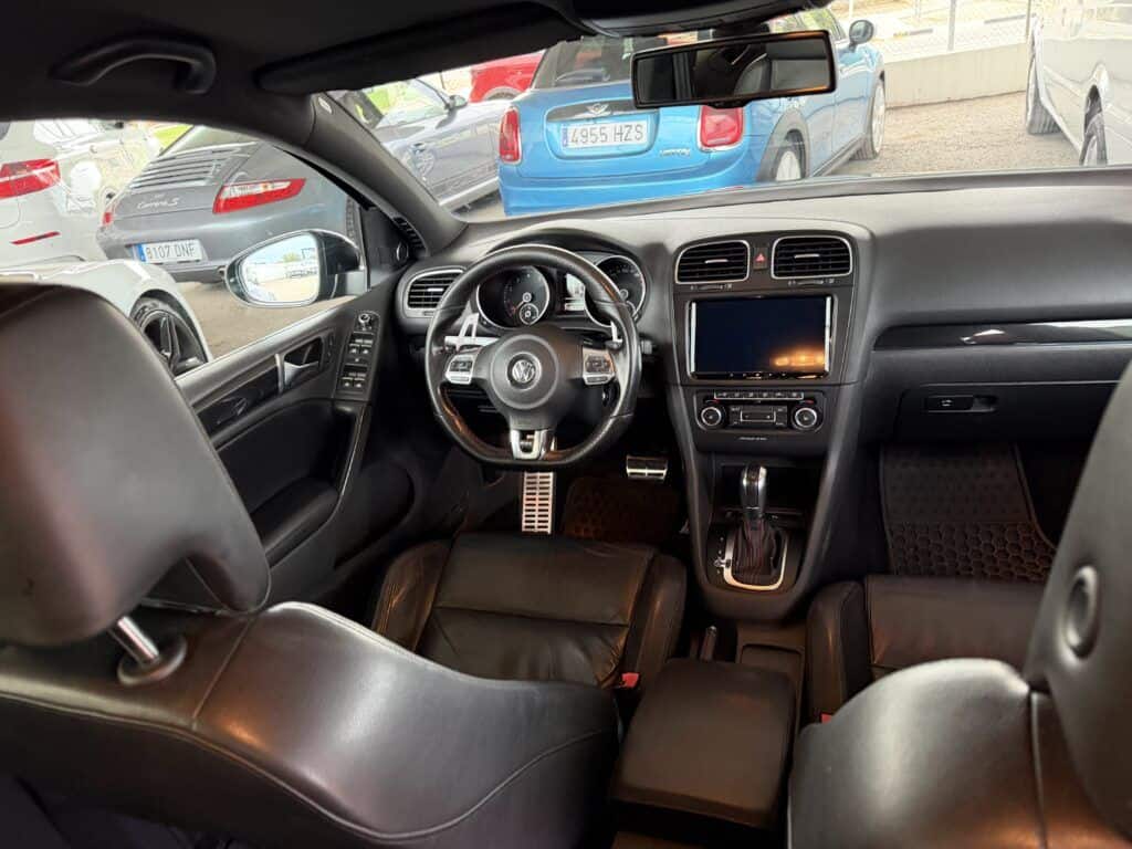 Consola central y cambio DSG Golf GTI