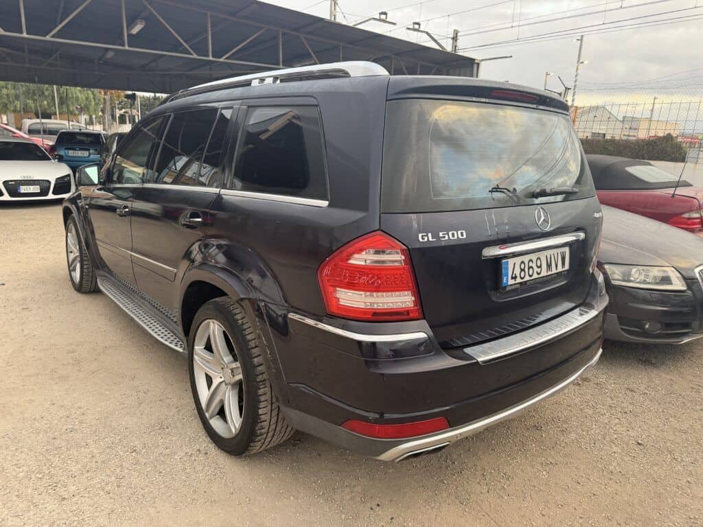Mercedes-Benz GL 2012 segunda mano vista trasera izquierda
