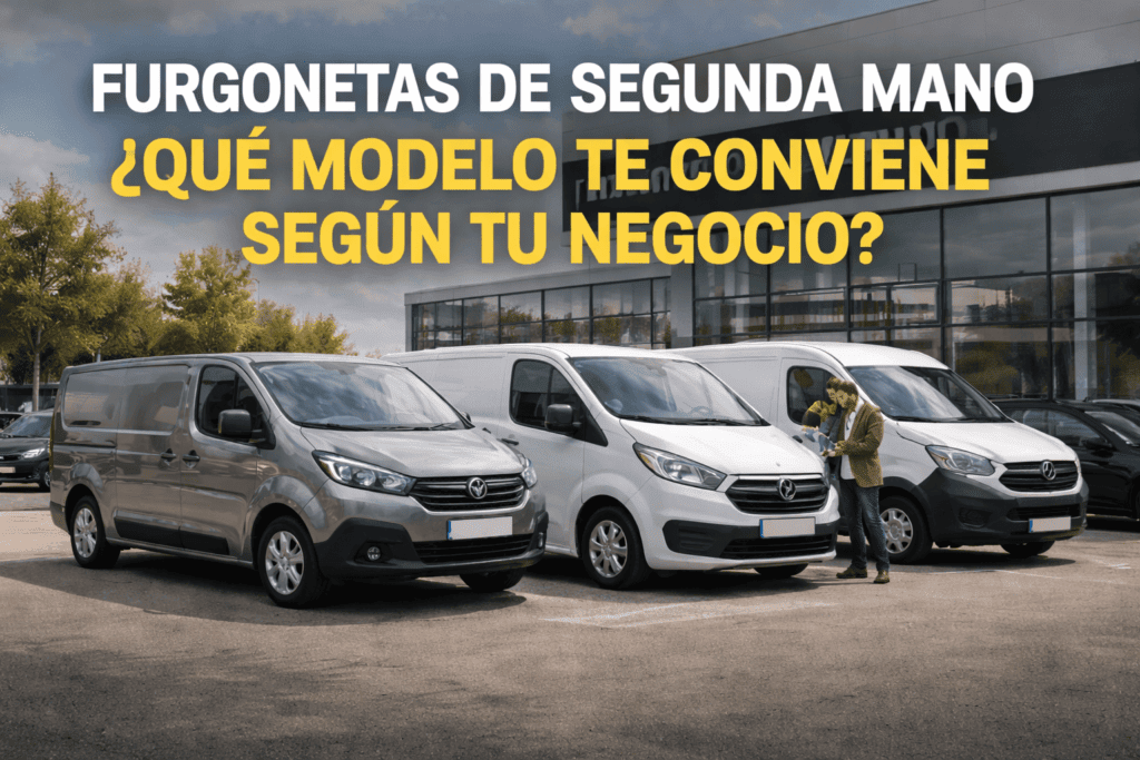 furgonetas de segunda mano ideales para negocios en 2025
